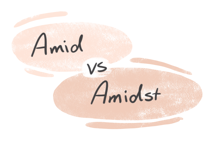 "Amid" vs. "Amidst" in the English Grammar