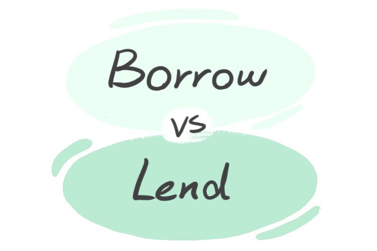 borrow-vs-lend-in-english-langeek