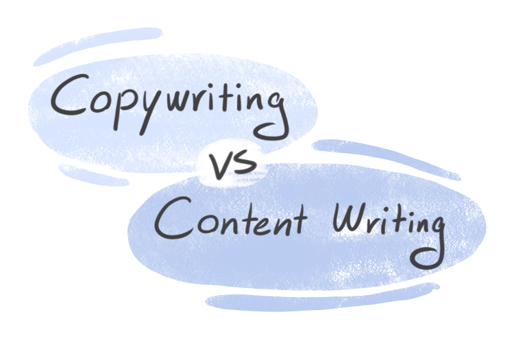"Copywriting" vs. "Content Writing" in English