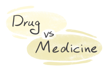 "Drug" vs. "Medicine" in English