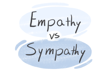 "Empathy" vs. "Sympathy" in English