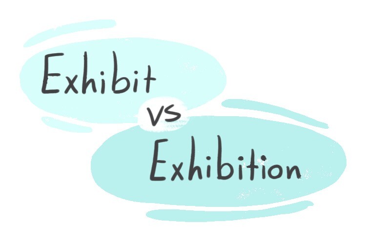 What's the difference between exhibition and exhibition?