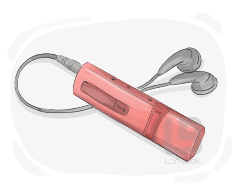 MP3 player definition and meaning
