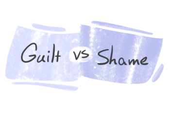 "Guilt" vs. "Shame" in English