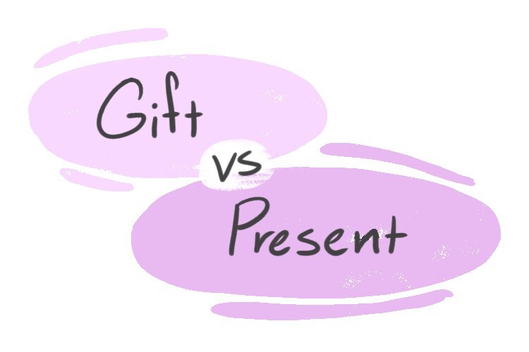 gift-vs-present-in-english-langeek