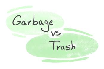 "Garbage" vs. "Trash" in English