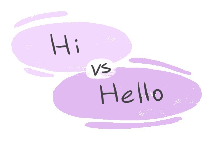 Hi vs. Hello in English