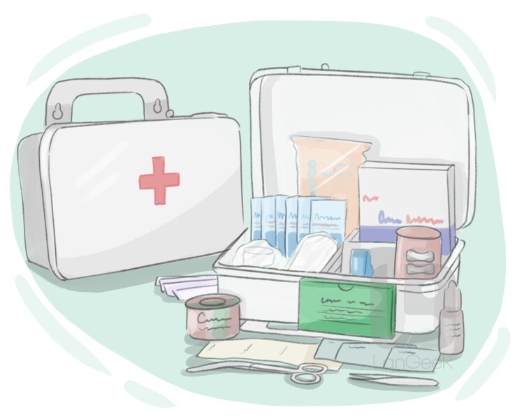 First Aid Kit With Meaning