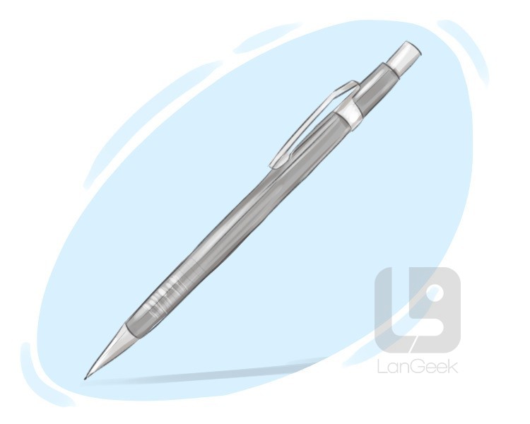 mechanical pencil definition and meaning