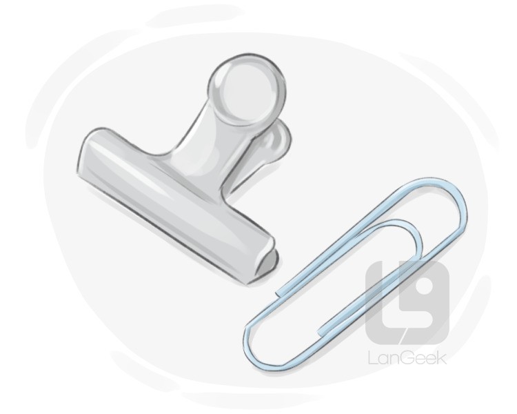 paperclip definition and meaning
