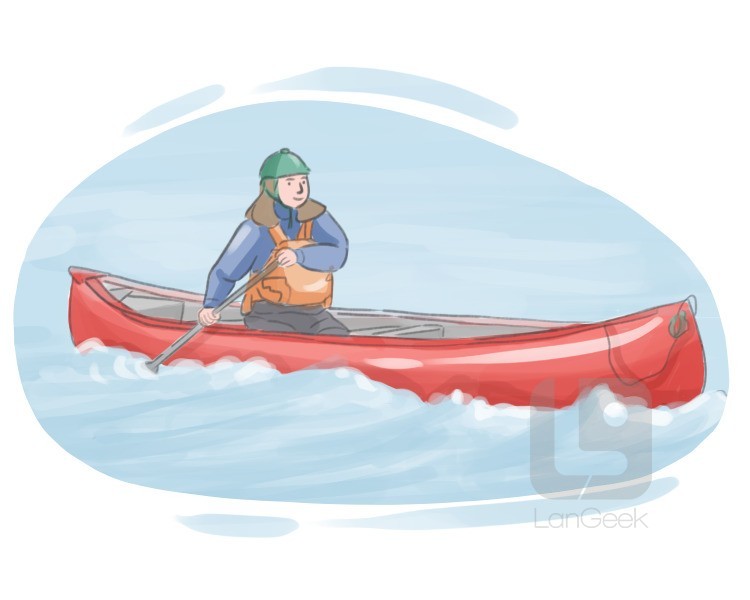 canoeist definition and meaning