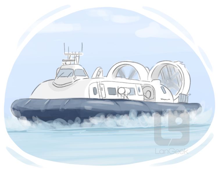 hovercraft definition and meaning