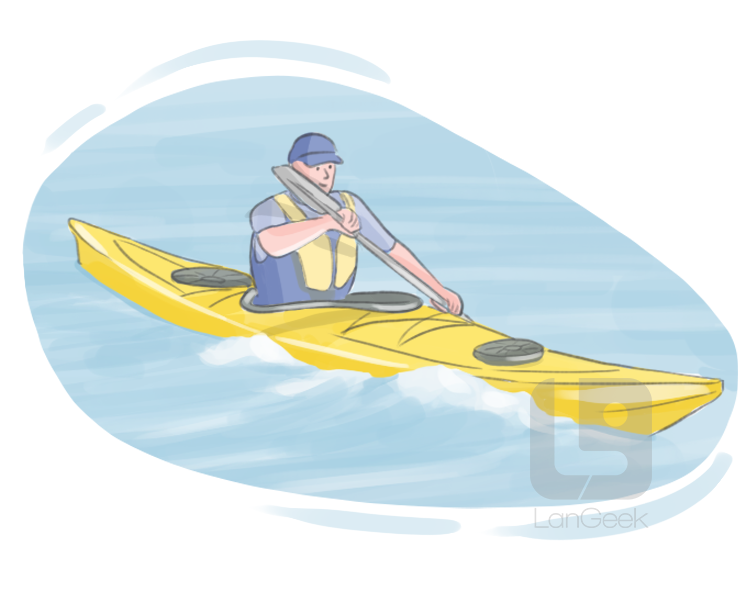 kayak definition and meaning