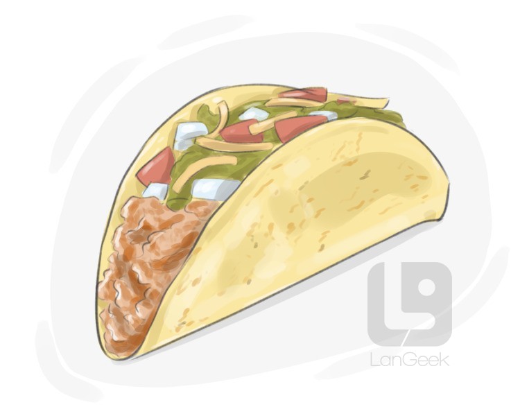 taco definition and meaning