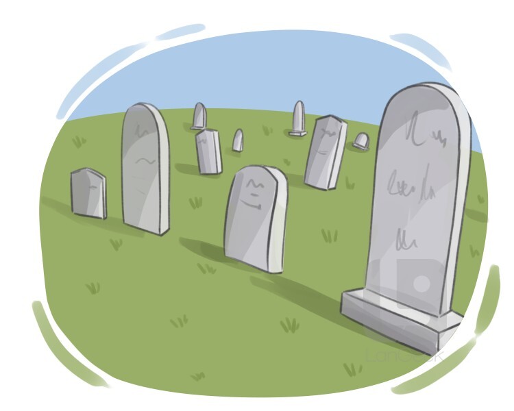 Definition Meaning Of Graveyard LanGeek