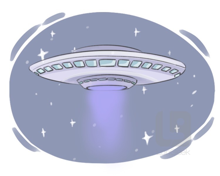 Definition & Meaning of "Flying saucer" LanGeek