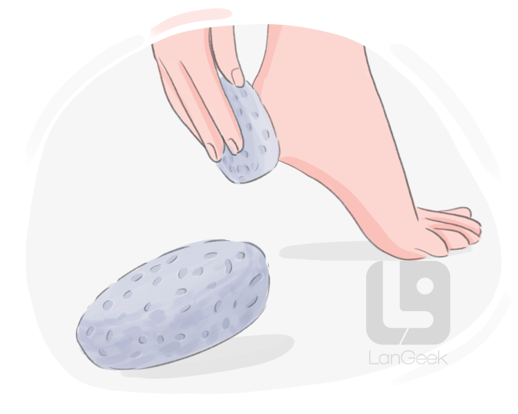pumice stone definition and meaning