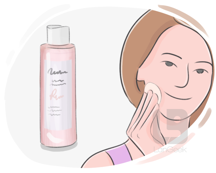 makeup remover definition and meaning