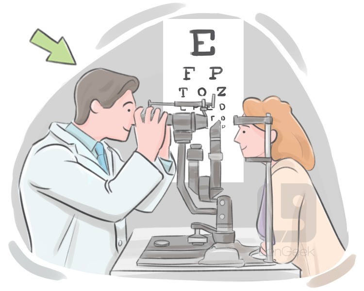 optician's definition and meaning