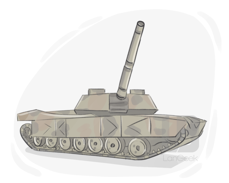 army tank definition and meaning