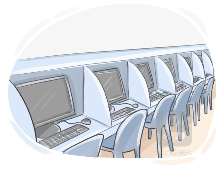 Internet cafe definition and meaning