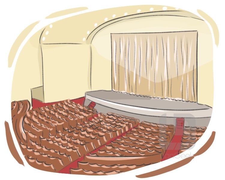 auditorium definition and meaning