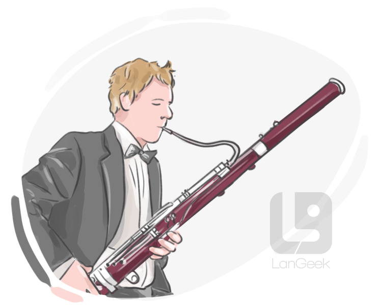 bassoonist definition and meaning