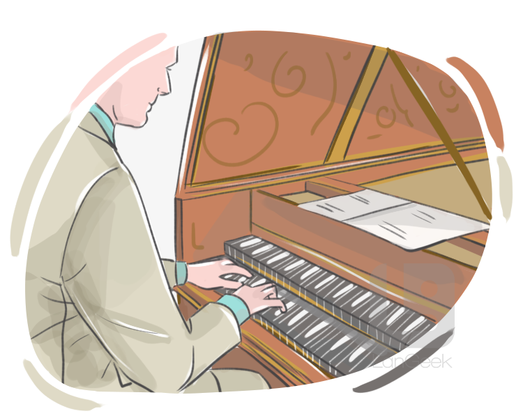 harpsichordist definition and meaning