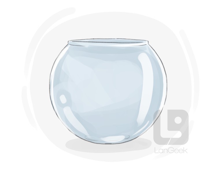 fish bowl definition and meaning