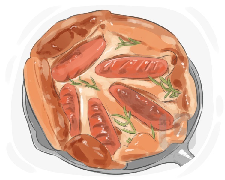 toad-in-the-hole definition and meaning