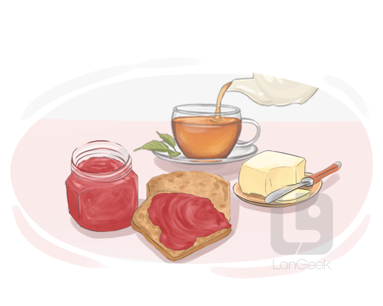 cream tea definition and meaning