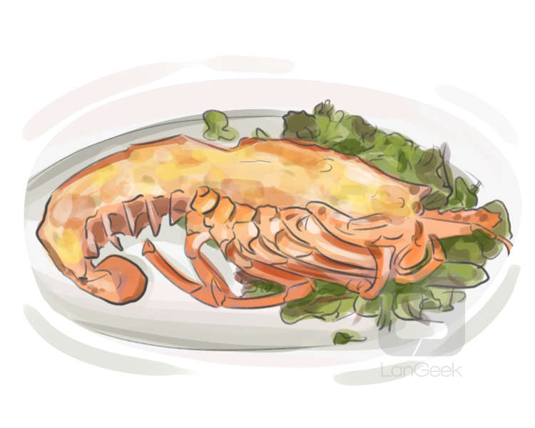 lobster thermidor definition and meaning