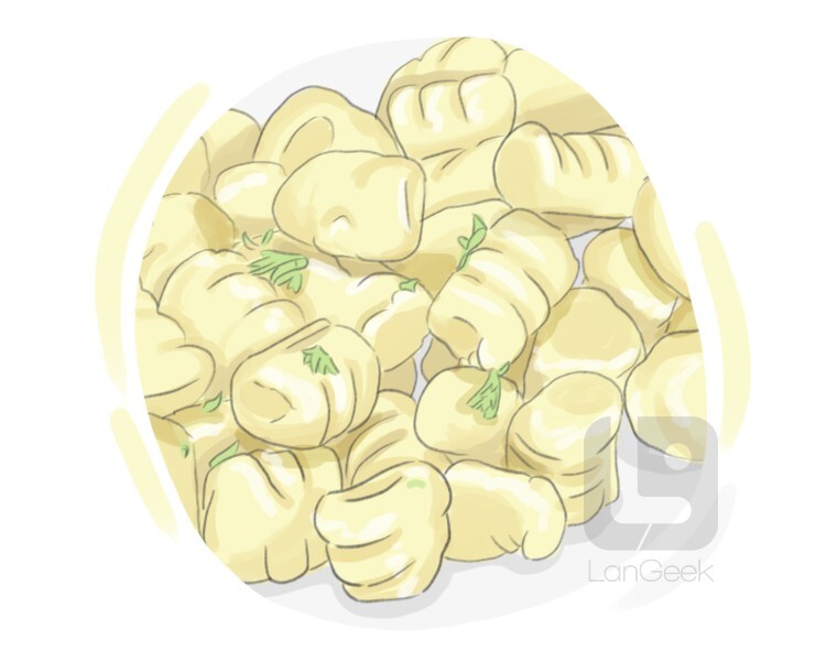 Definition & Meaning of "Gnocchi" LanGeek