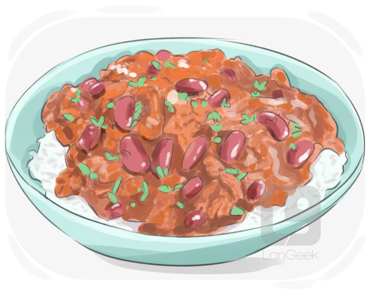chili con carne definition and meaning
