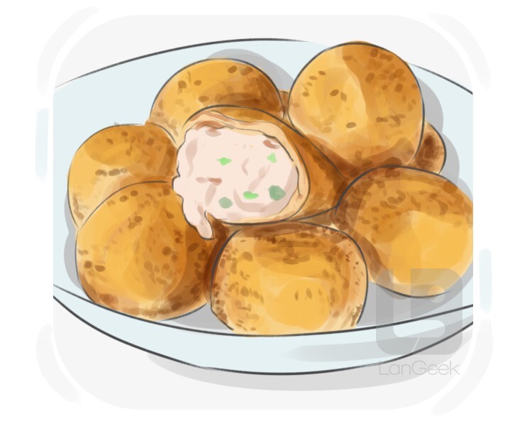 Definition & Meaning of "Croquette" LanGeek