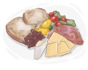 ploughman's lunch