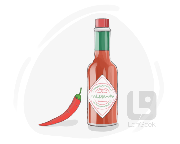 tabasco sauce definition and meaning