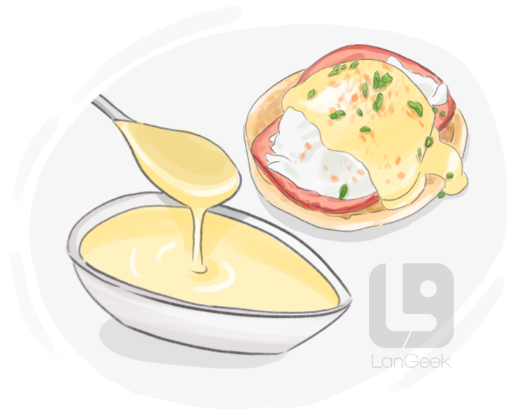 hollandaise sauce definition and meaning