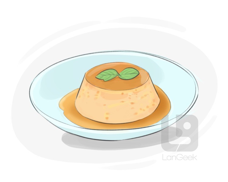 creme caramel definition and meaning