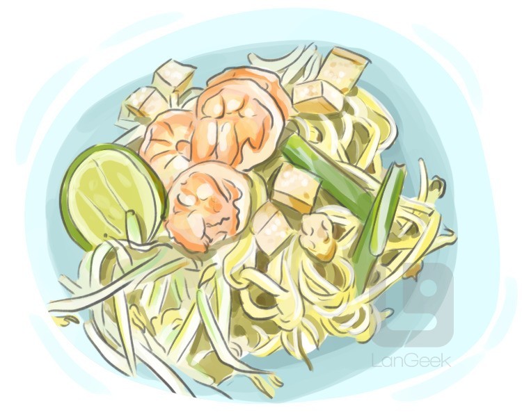 pad thai definition and meaning