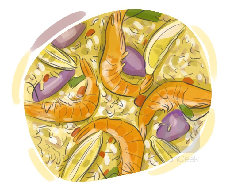 Definition & Meaning of "Paella" LanGeek