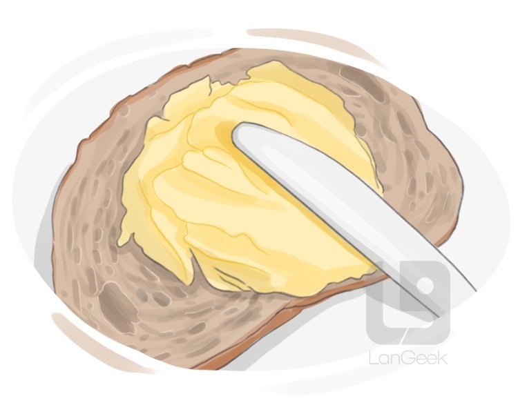to butter definition and meaning