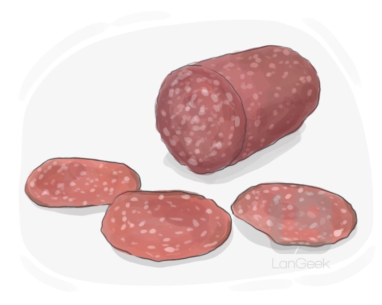 Definition & Meaning of "Salami" LanGeek