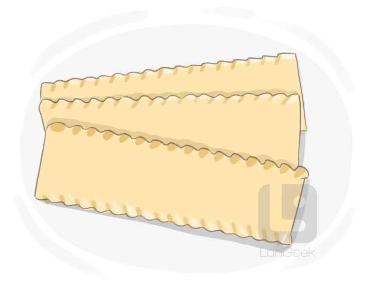 Definition & Meaning of "Lasagne" LanGeek