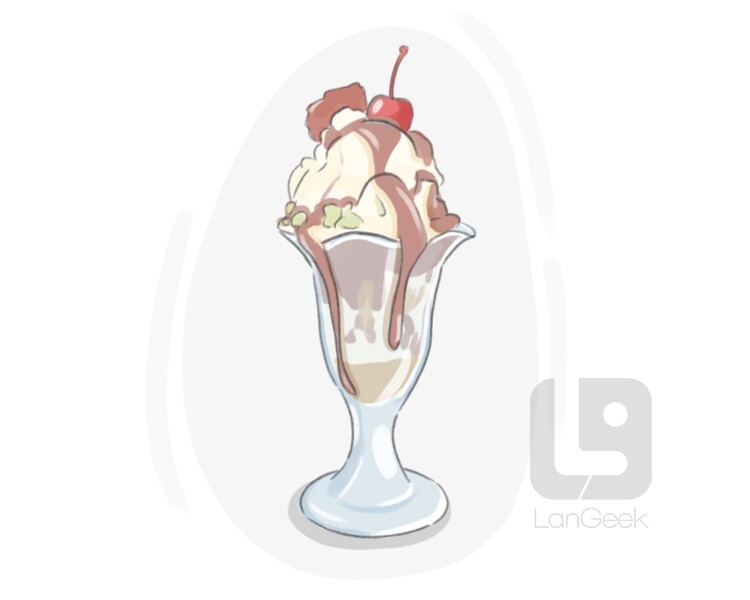 Definition Meaning Of Ice cream Sundae LanGeek
