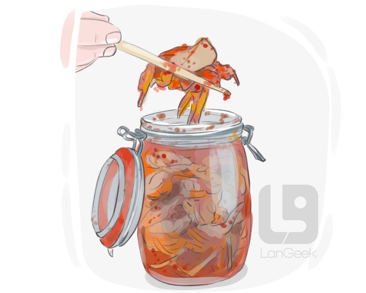 kimchi definition and meaning