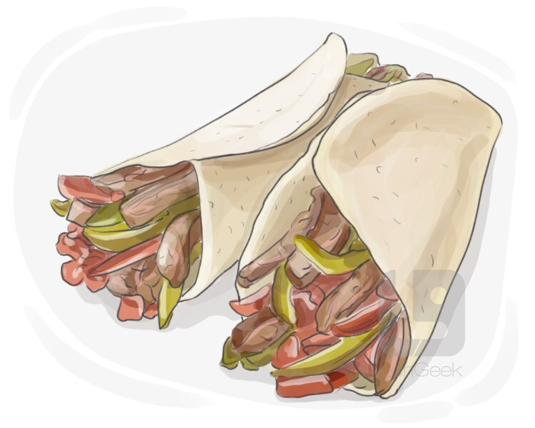 fajita definition and meaning