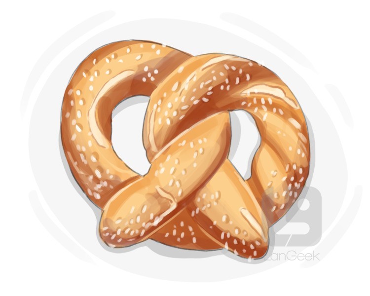 soft pretzel definition and meaning