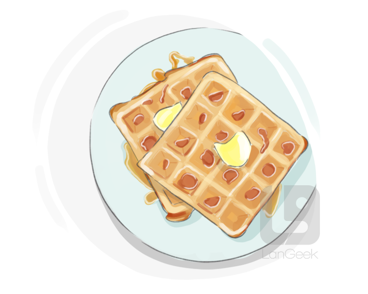 waffle definition and meaning