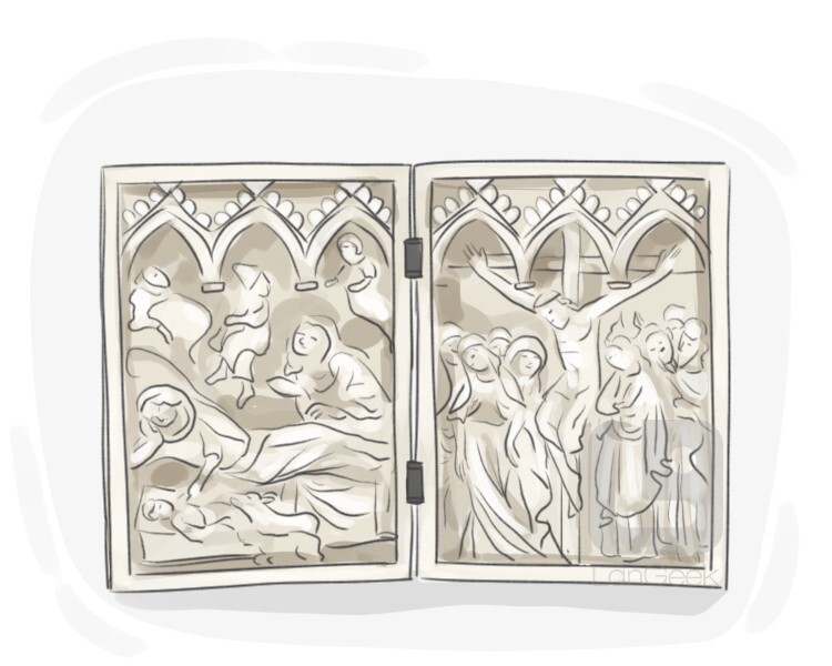 Definition & Meaning of "Diptych" LanGeek